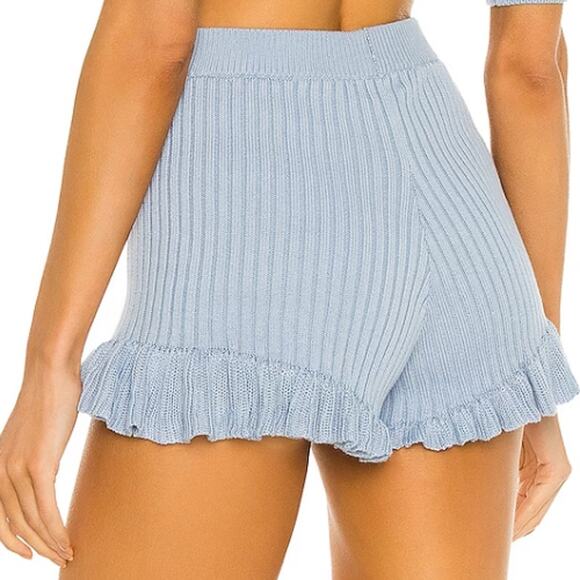 LPA Esther Short in Baby Blue NWT Size Small - Picture 4 of 4